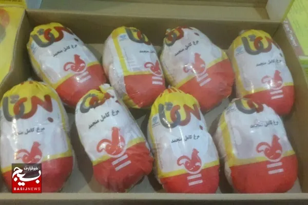 کشف هفت تن و ۵۰۰ کیلوگرم مرغ احتکار شده در زاهدان