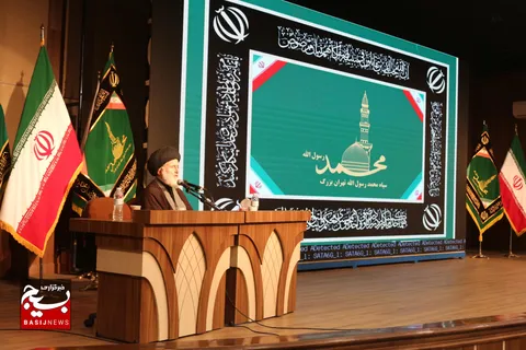 جلسه درس اخلاق آیت اله سید رحیم توکل در سپاه تهران بزرگ