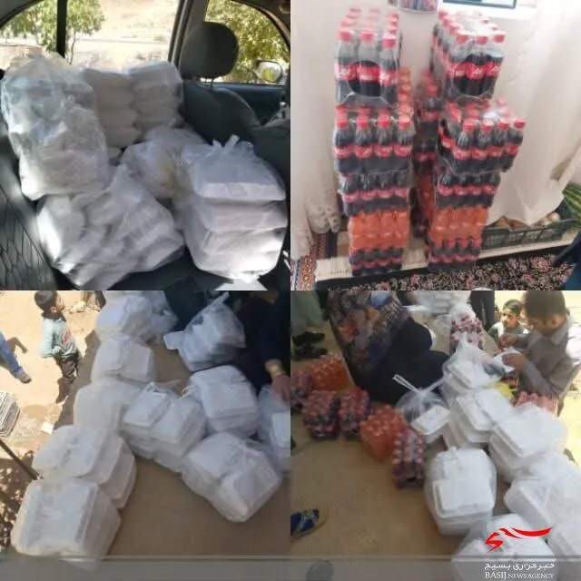 پخت و توزیع ۲۳۰ پرس غذای گرم در روستای دالورا