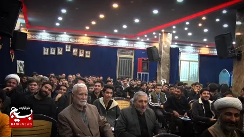گزارش تصویری|اجتماع بسیجیان در حسینیه شهدای گمنام اسلامشهر