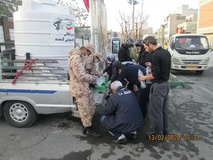 حرکت جهادی بسیجیان ناحیه مقاومت بسیج شهید مطهری
