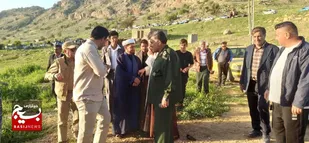 دیدار فرمانده تیپ 48 فتح و جمعی از مسئولان کشوری با عشایر بویراحمد ساکن شهرستان رستم + ( تصاویر)