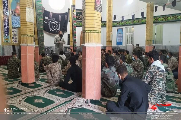 فراخوانی و آموزش گردان ۳۴۹ امام علی (ع) حوزه روح الله