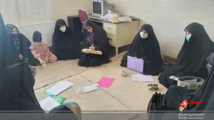 نظارت و سرکشی از پایگاه های مقاومت بسیج خواهران منطقه براآن شمالی