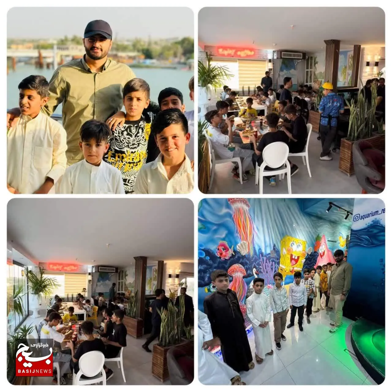 برگزاری اردوی یک روزه برای کودکان بسیجی  خرمشهر