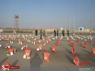 برگزاری رزمایش کمک مومنانه در سپاه بناب