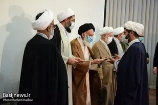 تجلیل از طلاب جهادی استان همدان