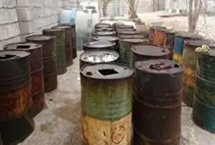 ۶۸۰۰ لیتر گازوئیل قاچاق در میانه کشف شد