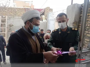 دو باب منزل مسکونی ویژه نیازمندان صحنه ای افتتاح شد