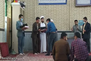تجلیل از پاکبانان به همت پایگاه شهید حضرتی همدان