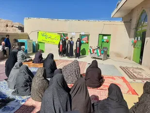 از اردوی جهادی تا جشن انقلاب پایگاه های بسیج خواهران بیارجمند+ تصاویر