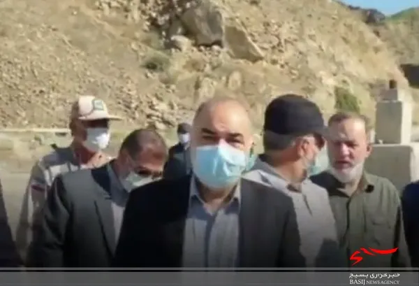 بازدید فرمانده کل سپاه از مناطق مرزی خداآفرین