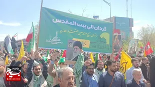 ببینید|حضور مهندسان صنعت و معدن تهران بزرگ در راهپیمایی باشکوه روز جهانی قدس