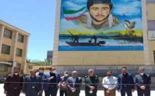 رونمایی از تمثال شهید &laquo;جباریان&raquo; در همدان