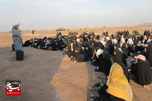 حال و هوای دانشجویان در مشهد شهدا