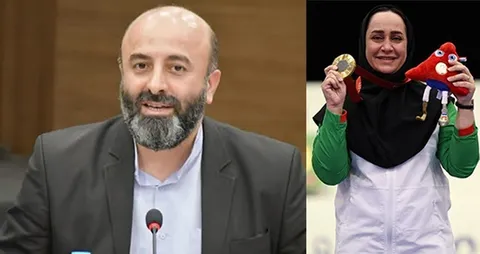 تبریک رئیس سازمان ورزش کشور به مناسبت کسب مدال طلای پار المپیک ساره جوانمردی