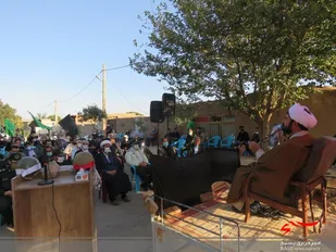 طنین یاد و خاطره دلیرمردی های ستارگان درخشان روستای رحمت آباد