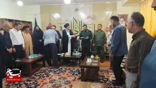 تجلیل از جمعی از آزادگان سرافراز آغاجاری