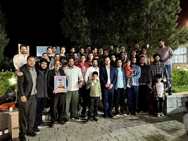 برگزاری یادواره شهدا در محل تخت فولاد اصفهان