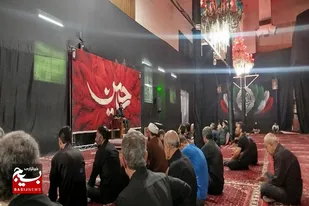 برگزاری دومین روز سوگواری دهه دوم ماه محرم در مسجد جامع همدان