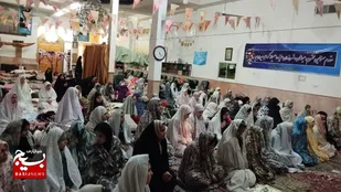 مشارکت یک&zwnj;هزار و ۴۵ نفر از دهه هشتادی&zwnj; و نودی&zwnj;های طرقبه شاندیز در آیین معنوی اعتکاف+تصاویر