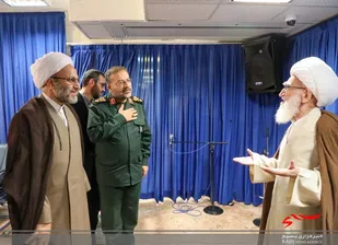 دیدار رئیس سازمان بسیج با علما و مراجع تقلید در قم