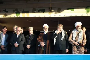 حضور رئیس کل دادگستری استان سمنان در رزمایش جان&zwnj;فدایان