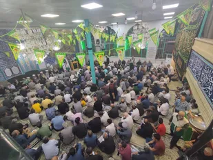 گردهمایی خادمیاران رضوی شهرستان شاهرود در شب شهادت امام جواد (ع) + تصاویر