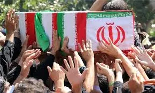 تشییع پیکر جانباز شهید سید رسول هاشمی در شهرکرد
