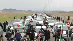 چهل و سومین جشن پیروزی انقلاب اسلامی در شهرستان زرندیه