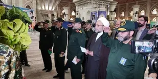 تجدید میثاق بسیجیان با آرمان&zwnj;های امام راحل