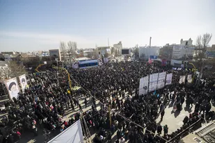 راهپیمایی 22 بهمن در اردبیل