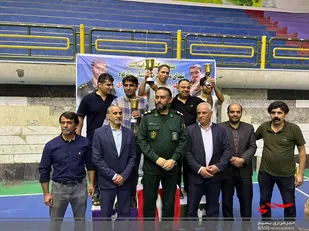 مسابقات کشتی بسیج جام مدافعان حرم در سوادکوه برگزار شد + تصاویر