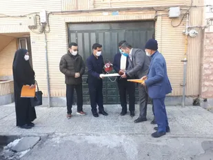 دیدار مسئولان آموزش و پرورش و بسیج فرهنگیان شاهرود با خانواده شهدا و ایثارگران فرهنگی