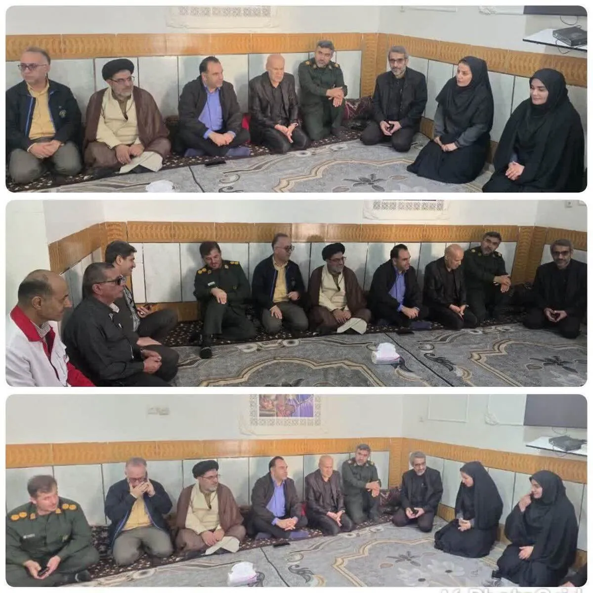 دیدار جانشین ناحیه مقاومت بسیج آغاجاری با مددجویان بهزیستی
