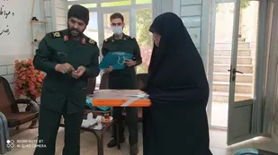 حضور سردار مقواساز به صورت سرزده در حوزه بسیج شهید فهمیده درچه