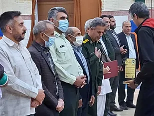 قهرمانی تیم پایگاه جعفر طیار در سوپر جام فوتسال بسیج ادارات شهرستان گچساران