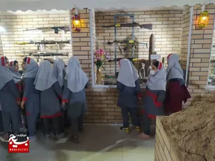 بازدید بیش از ۱۳۰۰دانش آموز از موزه دفاع مقدس گتوند