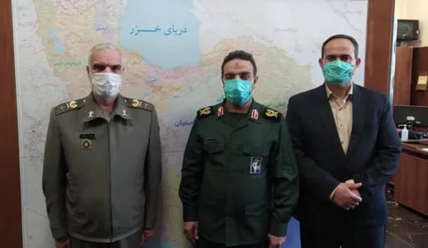 بازدید رئیس سازمان بسیج سازندگی کشور و جانشین سازمان با معاون اجرایی ارتش ج.ا.ا
