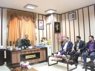 دیدار مسئول سازمان بسیج حقوق&zwnj;دانان کشور با جانشین فرماندهی سپاه لرستان
