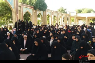 گرامیداشت دهه کرامت و هفته عفاف و حجاب در صالح&zwnj;آباد