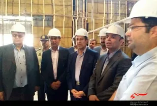 پیشرفت ۶۰ درصدی ساخت مجهزترین سالن آمفی تئاتر در شهرستان گناوه
