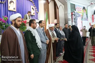 ۱۱ پایگاه مقاومت بسیج برتر شهرستان دامغان تجلیل شدند + تصاویر