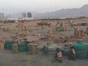برنامه رزمی، ورزشی پینت بال ویژه رزمندگان و بسیجیان گردان