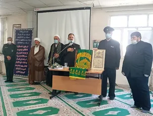 دیدار خدام حرم مطهر رضوی از ناحیه مقاومت بسیج کربلا