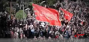 مراسم تشییع پیکر مطهر شهید مدافع امنیت &laquo;سید روح الله عجمیان&raquo; - آستان مقدس امام زاده محمد(ع)کرج