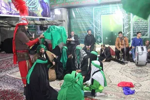 برگزاری مراسم تعزیه در شاهرود