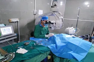 معاینه چشم 2080 نفر در کلینیک شهدا مدافع سلامت در سراوان