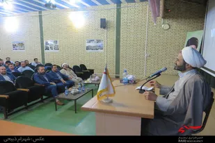 مراسم گرامیداشت هفته عقیدتی سیاسی در ملایر