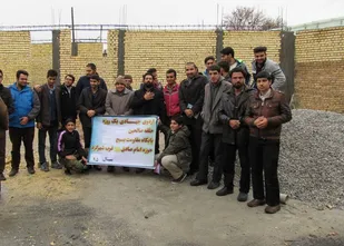 ساخت خانه عالم مسجد جامع مهدیه